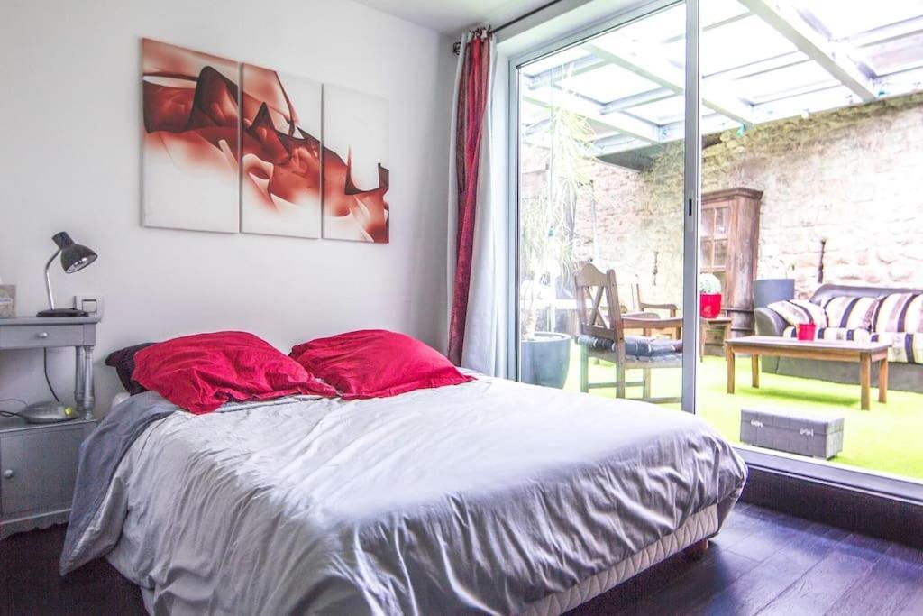 Appartement Avec Jardin Interieur 4 Pers Centre Ville Немур Екстериор снимка